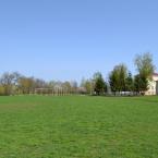 Школьный стадион в селе Тросна.