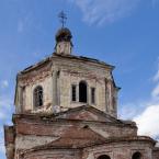Главка Троицкой церкви в деревне Кузнецово. Апрель 2012 г. Фото: Анатолий Максимов.