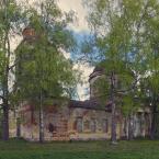Покровский храм в деревне Алексеевское. Май 2014 г. Фото: Анатолий Максимов.