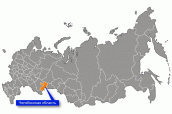 Челябинская область на карте России